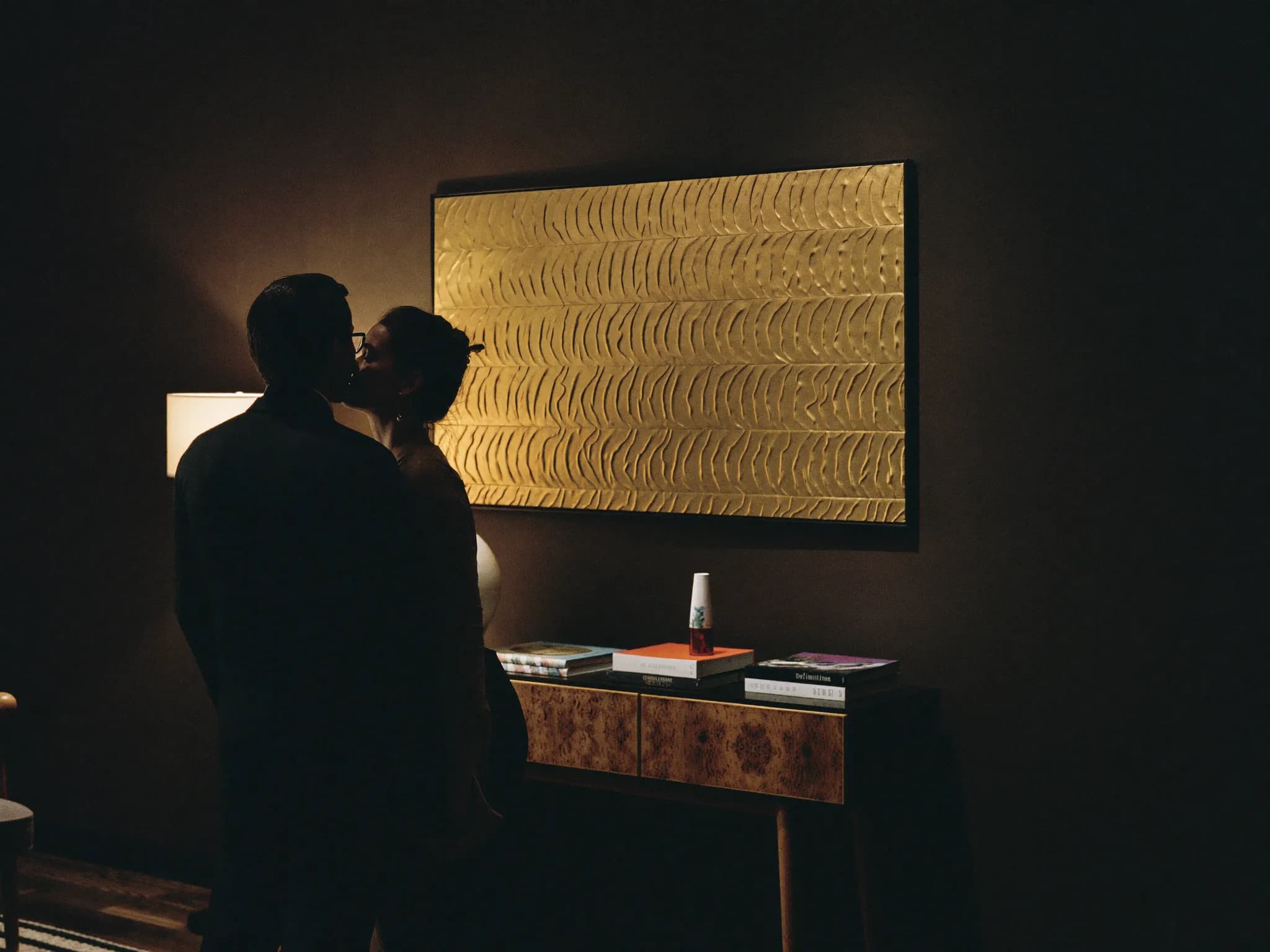 Private commission: guests with the artwork